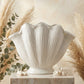 minimalist white ceramic vase decor for contemporary interior styling